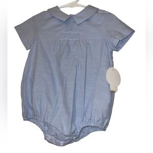 Edgehill Collection Soft Blue Infant Outfit